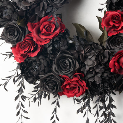 Gothic Romance Halloween Wreath