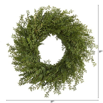 Mixed Grass Wreath